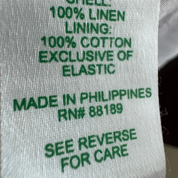 Lilly Pulitzer Jorgian Beige and White Linen Dress Size 6 - Picture 6 of 6